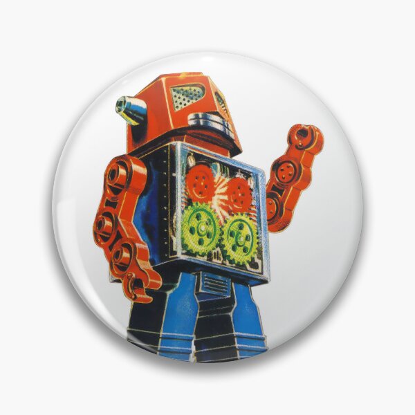 Item preview, Vintage Engine Robot designed and sold by sunnywhimsy.
