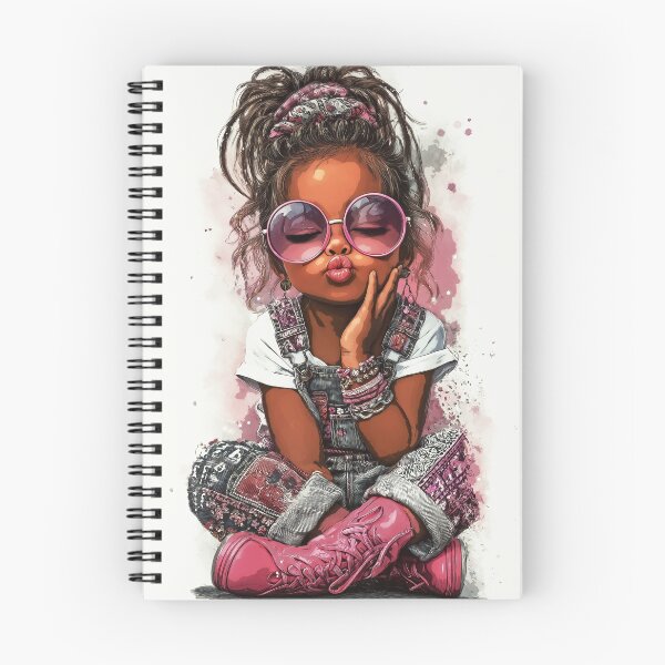 Item preview, Stylish Girl With Pink Sunglasses designed and sold by GraphicMystical.