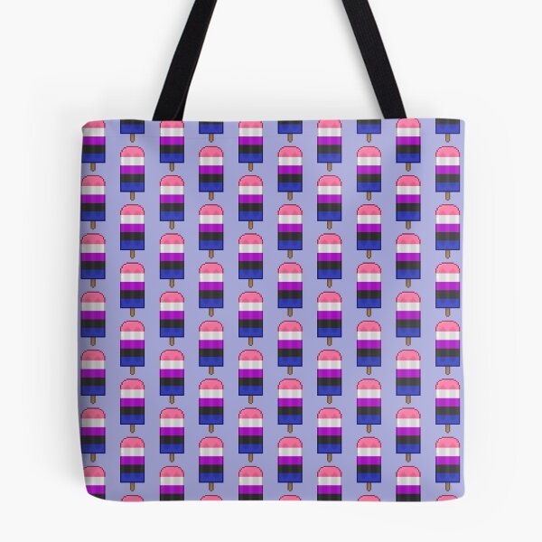 Item preview, Pixelart Genderfluid Pride Icepop designed and sold by Lilac-Cat.