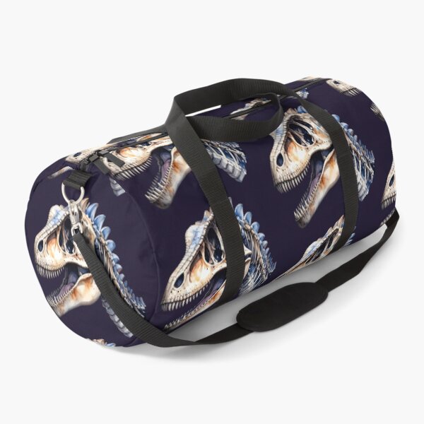 Item preview, T-rex skull skeleton in watercolor style, dinosaur designed and sold by LiskoDesign.