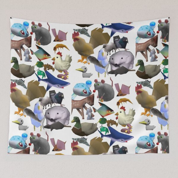 Aperçu de l'œuvre collection de modèles lowpoly créée et vendue par CatsCritterDesigns .