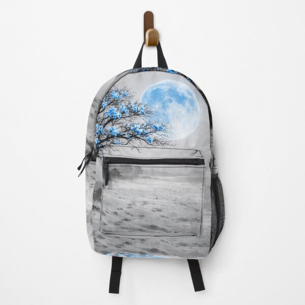 Item preview, Moonlit Blossom Tree Landscape Wall Art designed and sold by Black Signal.