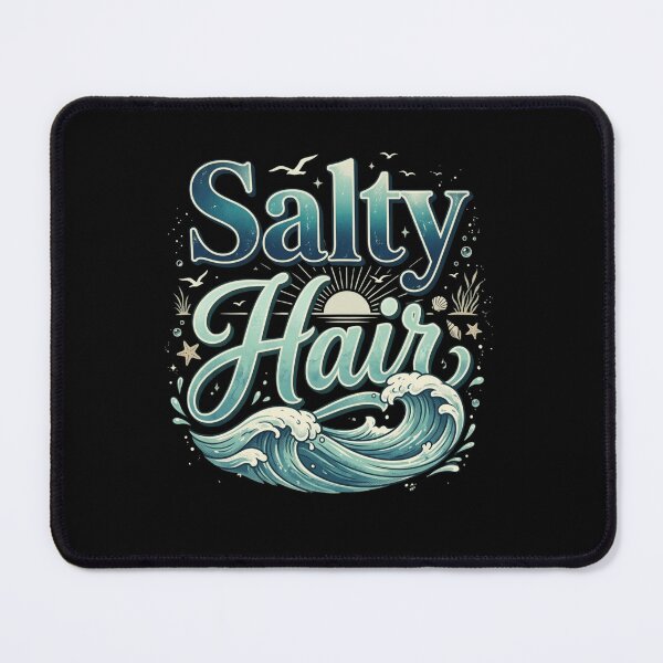 Item preview, Salty Hair Ocean Wave – Beach Lover Coastal designed and sold by THREE LITTLE BEANS.