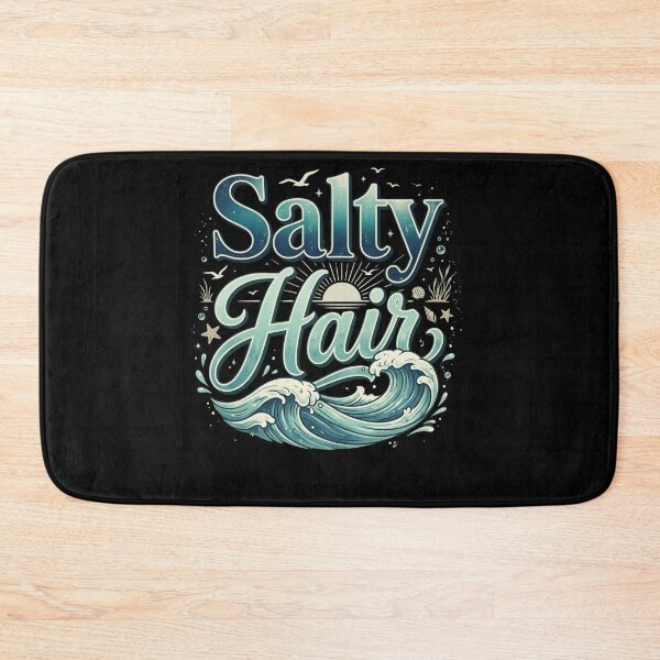 Item preview, Salty Hair Ocean Wave – Beach Lover Coastal designed and sold by THREE LITTLE BEANS.