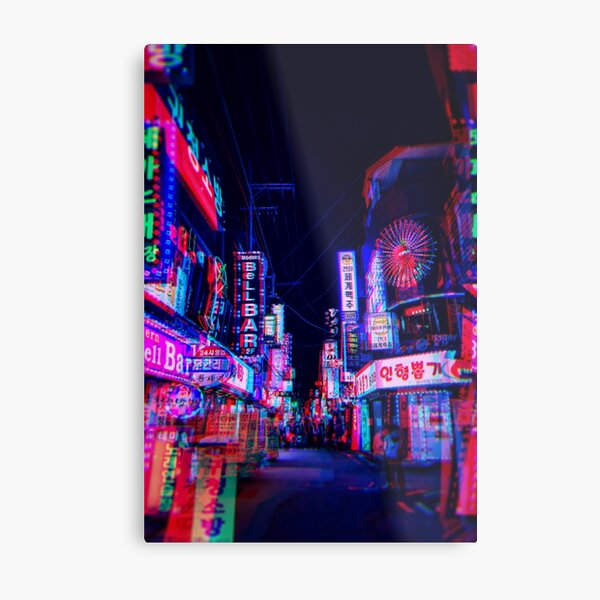 lsd nights Metal Print