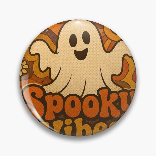 Item preview, Retro 70s Ghost Halloween Shirt | Groovy Vintage Illustration designed and sold by SunnyDesign82.