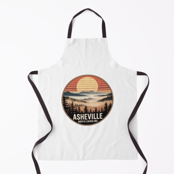 Item preview, Asheville North Carolina: Colorful Mountain Sunset designed and sold by CircinusStore.