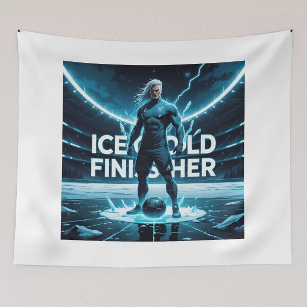 Item preview, Ice Cold Finisher | Nordic Football Typography | Viking-Inspired Soccer Streetwear | Ctrlr Sports Mode designed and sold by Ctrlr.