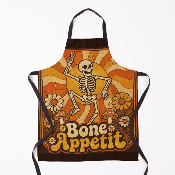 Item preview, Retro 70s Skeleton Halloween Shirt | Groovy Vintage Illustration designed and sold by SunnyDesign82.