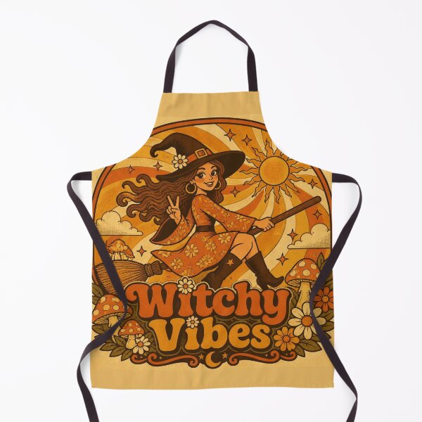Item preview, Retro 70s Witch Halloween Shirt | Groovy Vintage Illustration designed and sold by SunnyDesign82.