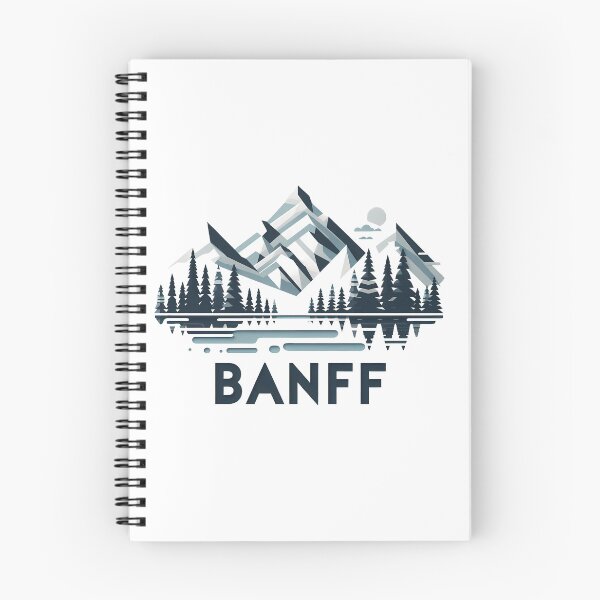 Item preview, Copy of Copy of Banff Canada Travel Poster - Abstract Rocky Mountains Landscape Art designed and sold by OzzFrequency.