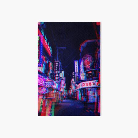 lsd nights Art Board Print