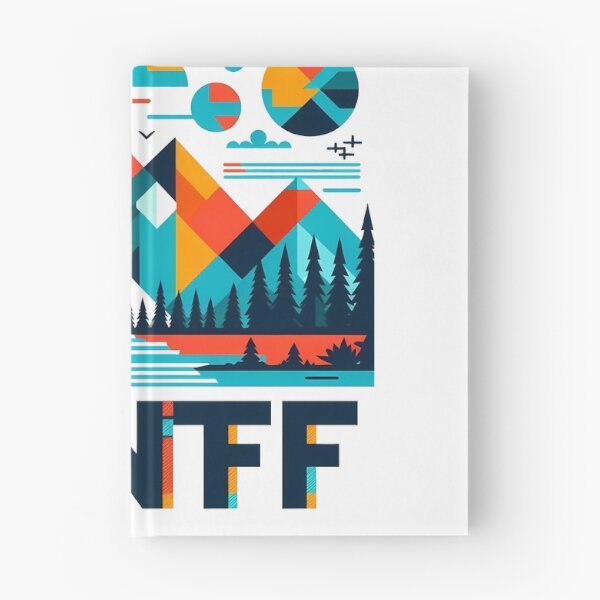 Item preview, Banff Canada Travel Poster - Abstract Rocky Mountains Landscape Art designed and sold by OzzFrequency.