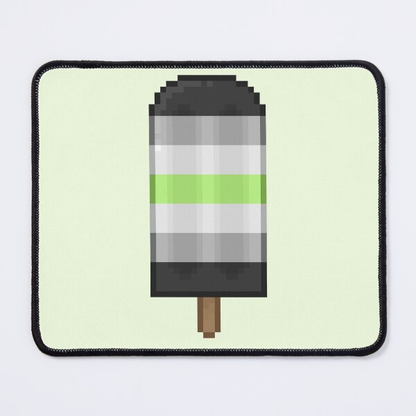 Item preview, Pixelart Agender Pride Icepop designed and sold by Lilac-Cat.