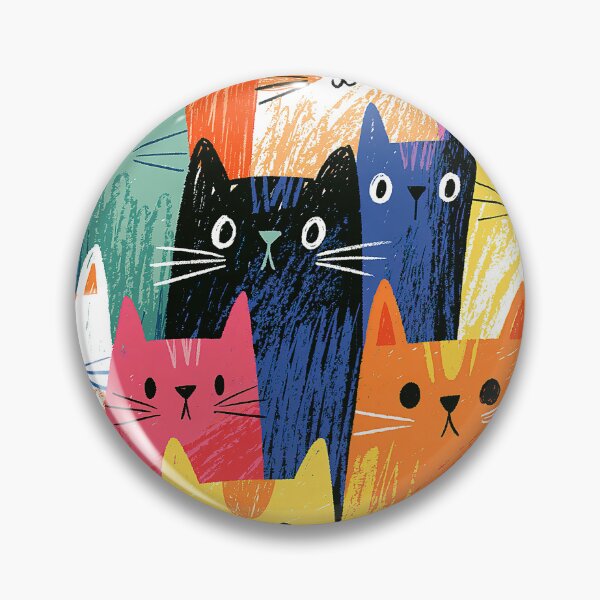 Item preview, Purrfectly Colored Cat Crew designed and sold by Venon28.