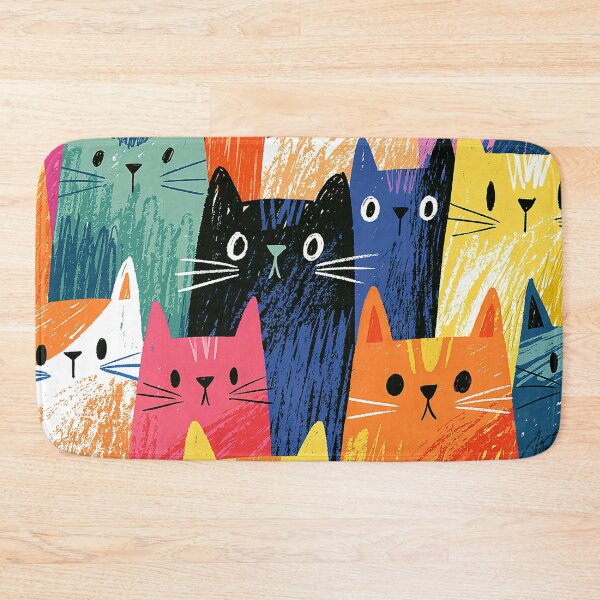 Item preview, Purrfectly Colored Cat Crew designed and sold by Venon28.