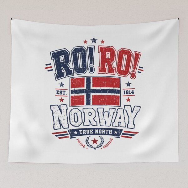 Item preview, Norway True North Heritage – Scandinavian Flag designed and sold by THREE LITTLE BEANS.
