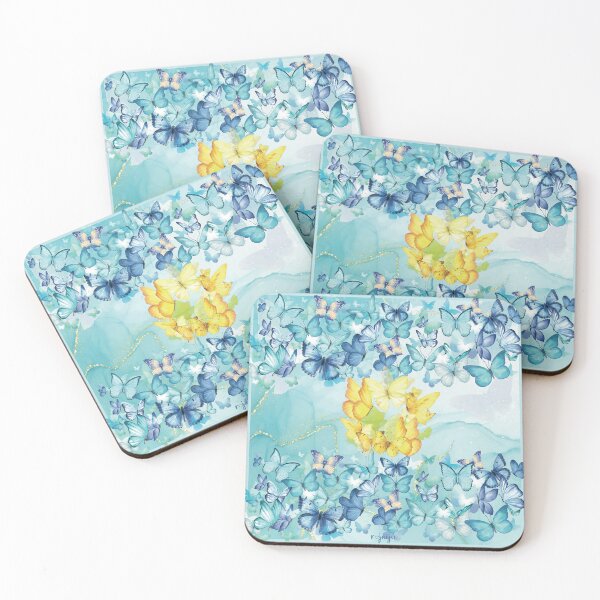 Item preview, The Sky Blue and White Flight: Butterflies of the Homeland designed and sold by victoriaalarcon.