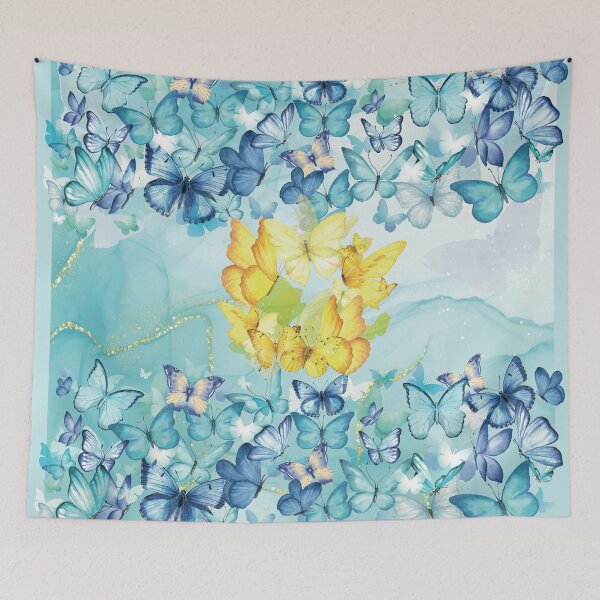 Item preview, The Sky Blue and White Flight: Butterflies of the Homeland designed and sold by victoriaalarcon.