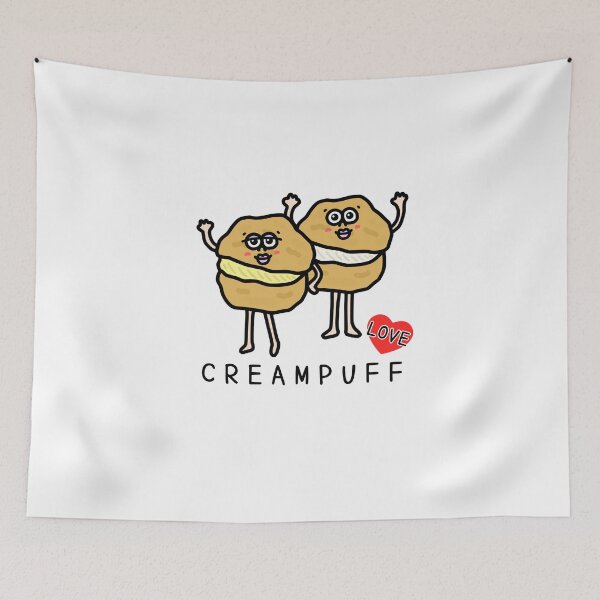 Item preview, Cute I LOVE CERAMPUFF designed and sold by kanaehonkawa.