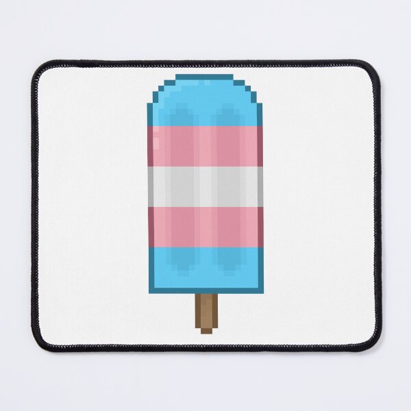 Item preview, Pixelart Trans Pride Icepop designed and sold by Lilac-Cat.