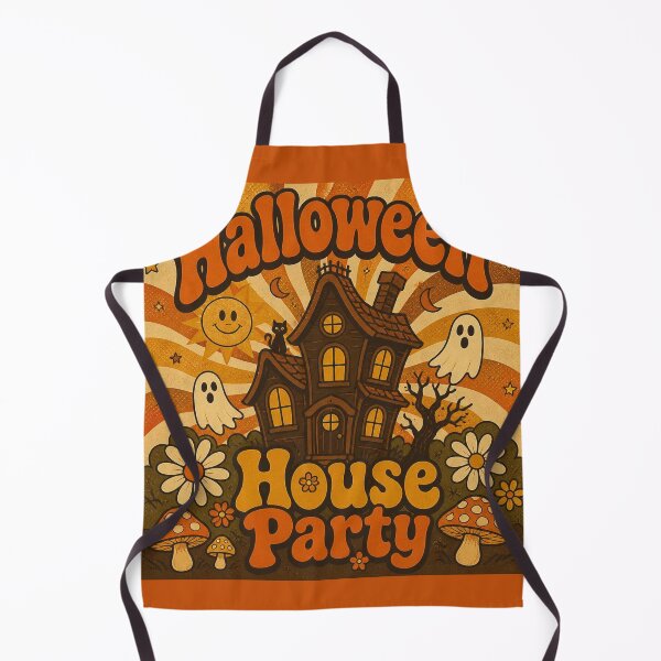 Item preview, Retro 70s Haunted House Shirt | Groovy Vintage Illustration designed and sold by SunnyDesign82.