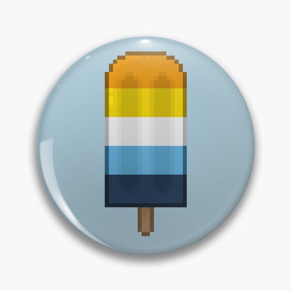 Item preview, Pixelart AroAce Pride Icepop designed and sold by Lilac-Cat.
