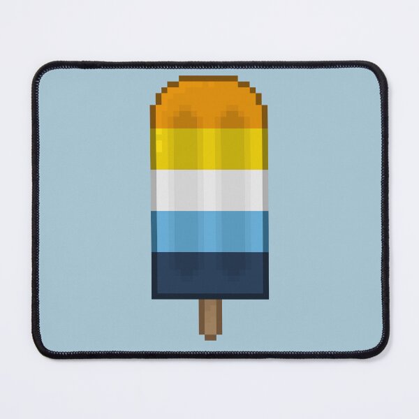 Item preview, Pixelart AroAce Pride Icepop designed and sold by Lilac-Cat.