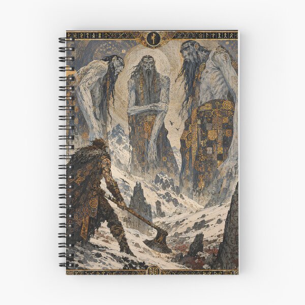 Item preview, Lair of the Frost Giants | Norse Mythology Wall Art designed and sold by Stoneflower-Art.