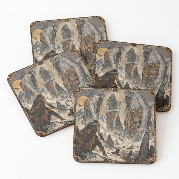Item preview, Lair of the Frost Giants | Norse Mythology Wall Art designed and sold by Stoneflower-Art.