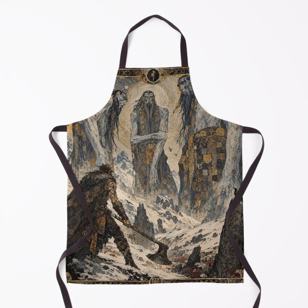 Item preview, Lair of the Frost Giants | Norse Mythology Wall Art designed and sold by Stoneflower-Art.