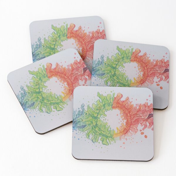 Item preview, Rainbow Abstract Color Splash Drawing. designed and sold by fbtrisha.