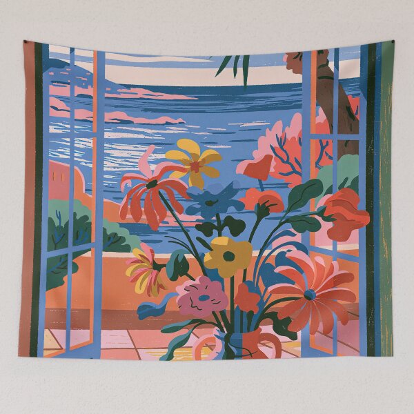 Item preview, Seaside Serenade Through Open Doors designed and sold by Venon28.