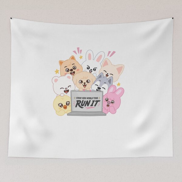 Item preview, SKZOO Run It Shirt, Cute Stray Kids Animal Tee, Kpop Chibi Character Graphic, Stay Fan Gift, Comfort Colors Shirt designed and sold by BerryHand.