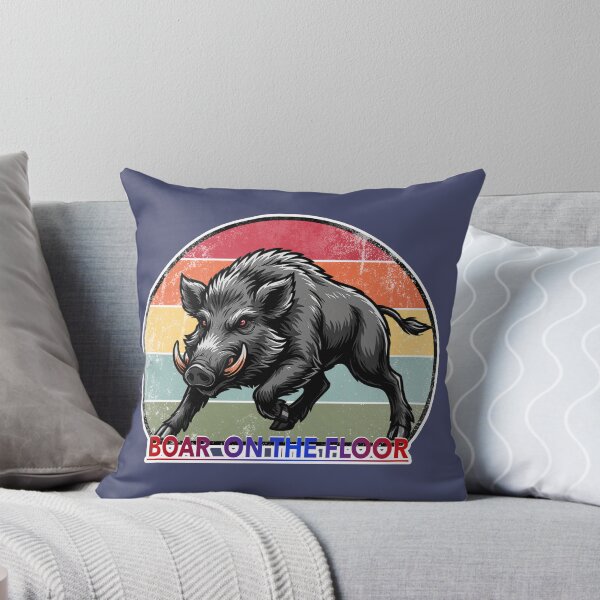 Item preview, Boar On The Floor designed and sold by ZooStateofMind.