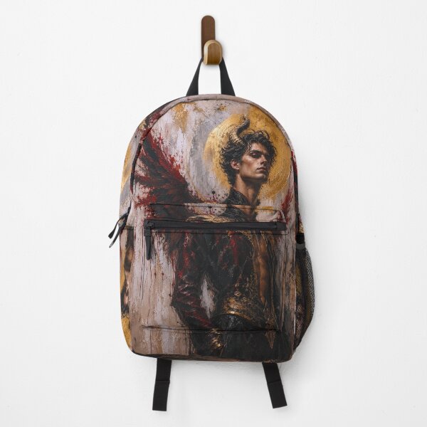 Item preview, Lucifer, Fallen angel painting. designed and sold by GalleryKauffeld.