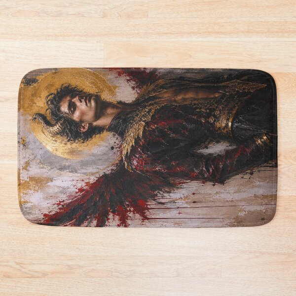 Item preview, Lucifer, Fallen angel painting. designed and sold by GalleryKauffeld.