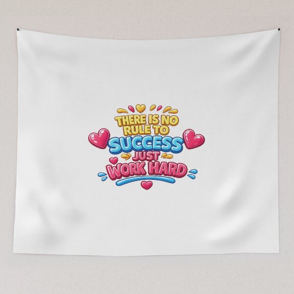 Item preview, there is no rule to success just work hard designed and sold by The-Diamond.
