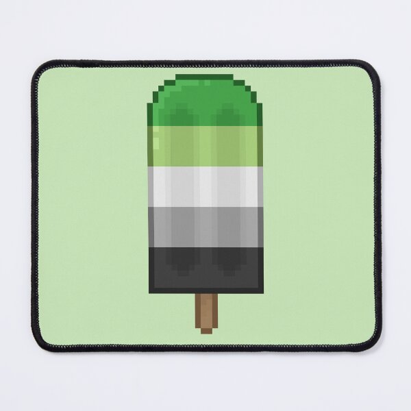 Item preview, Pixelart Aro Pride Icepop designed and sold by Lilac-Cat.