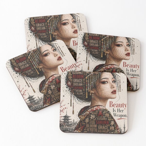 Item preview, Beauty Is Her Weapon. | Neo Edo designed and sold by Neo Edo Studio.