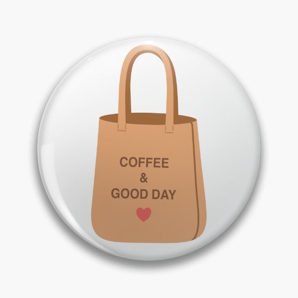 Item preview, Coffee and Good Day Tote Bag Canvas Ecobag designed and sold by Anne97s.