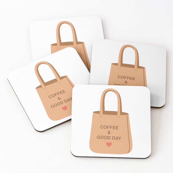 Item preview, Coffee and Good Day Tote Bag Canvas Ecobag designed and sold by Anne97s.