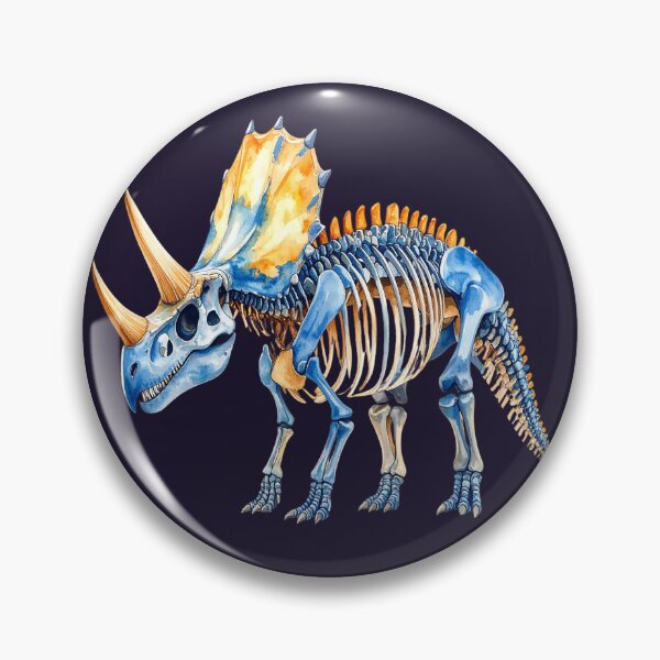 Item preview, Brachiosaurus skeleton in watercolor style designed and sold by LiskoDesign.