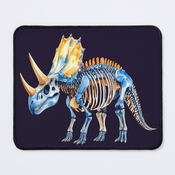 Item preview, Brachiosaurus skeleton in watercolor style designed and sold by LiskoDesign.