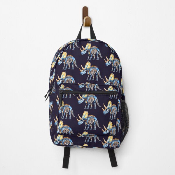 Item preview, Triceratops skeleton in watercolor style designed and sold by LiskoDesign.