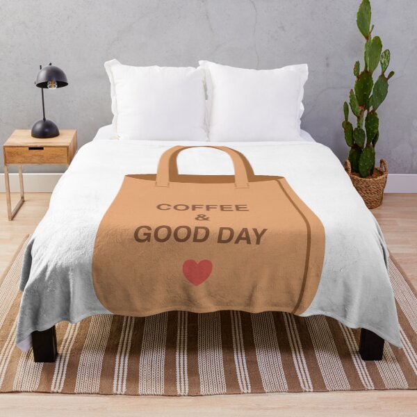 Item preview, Coffee and Good Day Tote Bag Canvas Ecobag designed and sold by Anne97s.