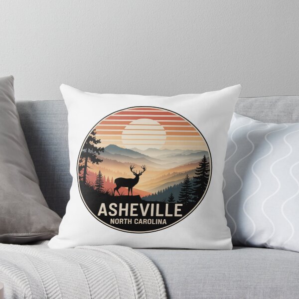 Item preview, Asheville North Carolina: Colorful Deer Mountain Sunset designed and sold by CircinusStore.