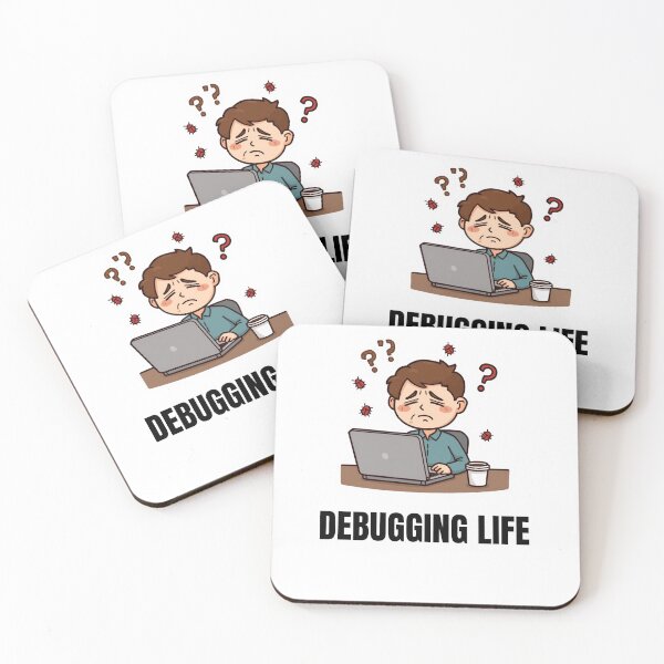Item preview, Debugging life designed and sold by Pixel & Chaos.