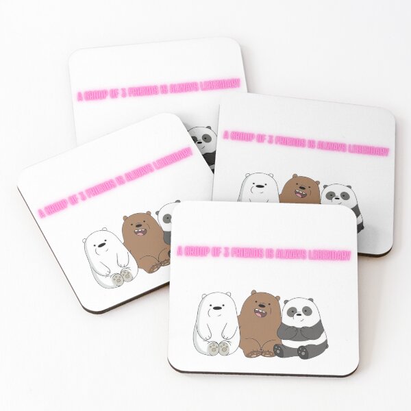 Item preview, : Legendary Best Friends - Three Bears Squad Goals designed and sold by Shehzadi Sana.