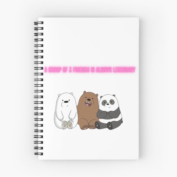 Item preview, : Legendary Best Friends - Three Bears Squad Goals designed and sold by Shehzadi Sana.